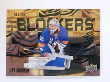 2022-23 Upper Deck Allure - Blockers Ilya Sorokin #BL-6