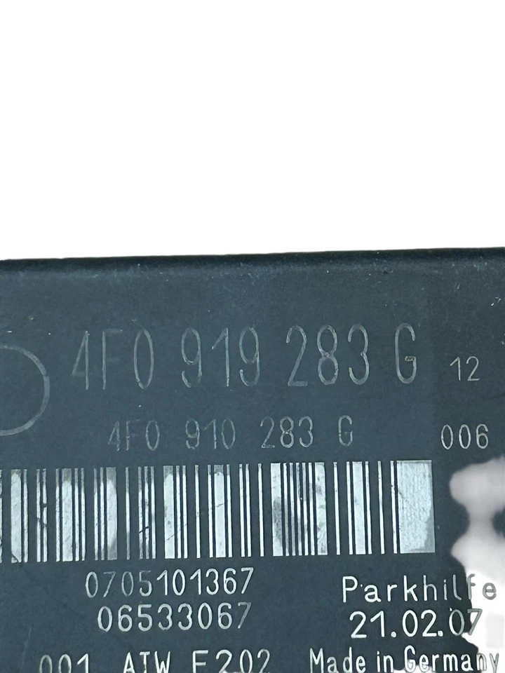 Centralina sensori parcheggio audi a6 c6 3000 tdi 236 cv 2004/2011 4F0919283D - Immagine 4 di 4