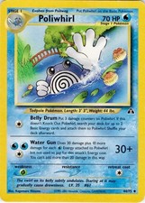 Poliwhirl 44/75 Uncommon Neo Discovery Pokemon Unlimited Lightly Played