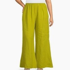 Nwt Bryn Walker Osca Pera Linen Wide-leg Pull-on Pant Size 3x Nwt Bryn Walker Osca Pera Linen Wide-leg Pull-on Pant Size 3x