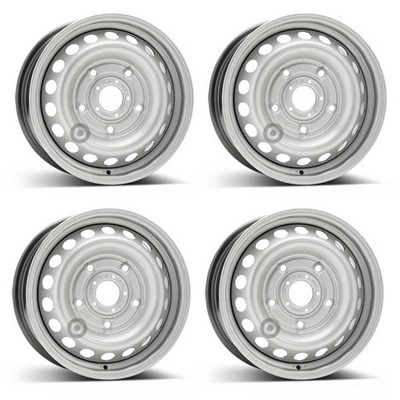4 Stahlfelgen Alcar 8337 6.5Jx15 ET60 5x160 für Ford Tourneo Custom Transit