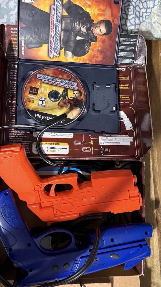 Time Crisis: Crisis Zone Sony PlayStation 2 With Original Gon-Con & xtra Zapper - Image 3 of 4