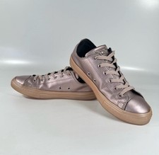 Converse Pink Metallic Sneakers Size 5.5 All Star