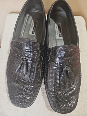 $499 Nordstrom Florsheim Imperial CAIMAN Alligator 9.5 D Black o * add $15 Trees $499 Florsheim Imperial CAIMAN Alligator Size 11.5 D Black  main image 3