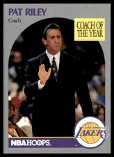 1990-91 Hoops Pat Riley Los Angeles Lakers #317