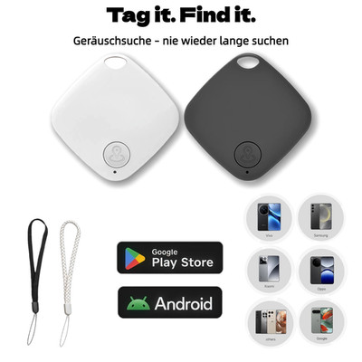 3er Set Smart Bluetooth Tracker Für Android,kompatibel mit Google Find My Device