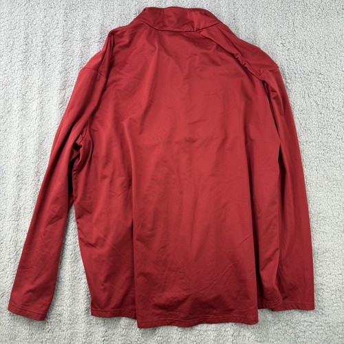 Jordan Oklahoma Shirt Mens 2XL NCAA Basketball Long Sleeve Quarter Zip - Picture 7 of 8
