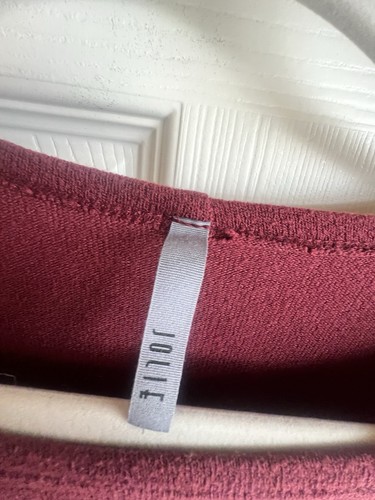 Solis Cranberry Pullover Batwing M