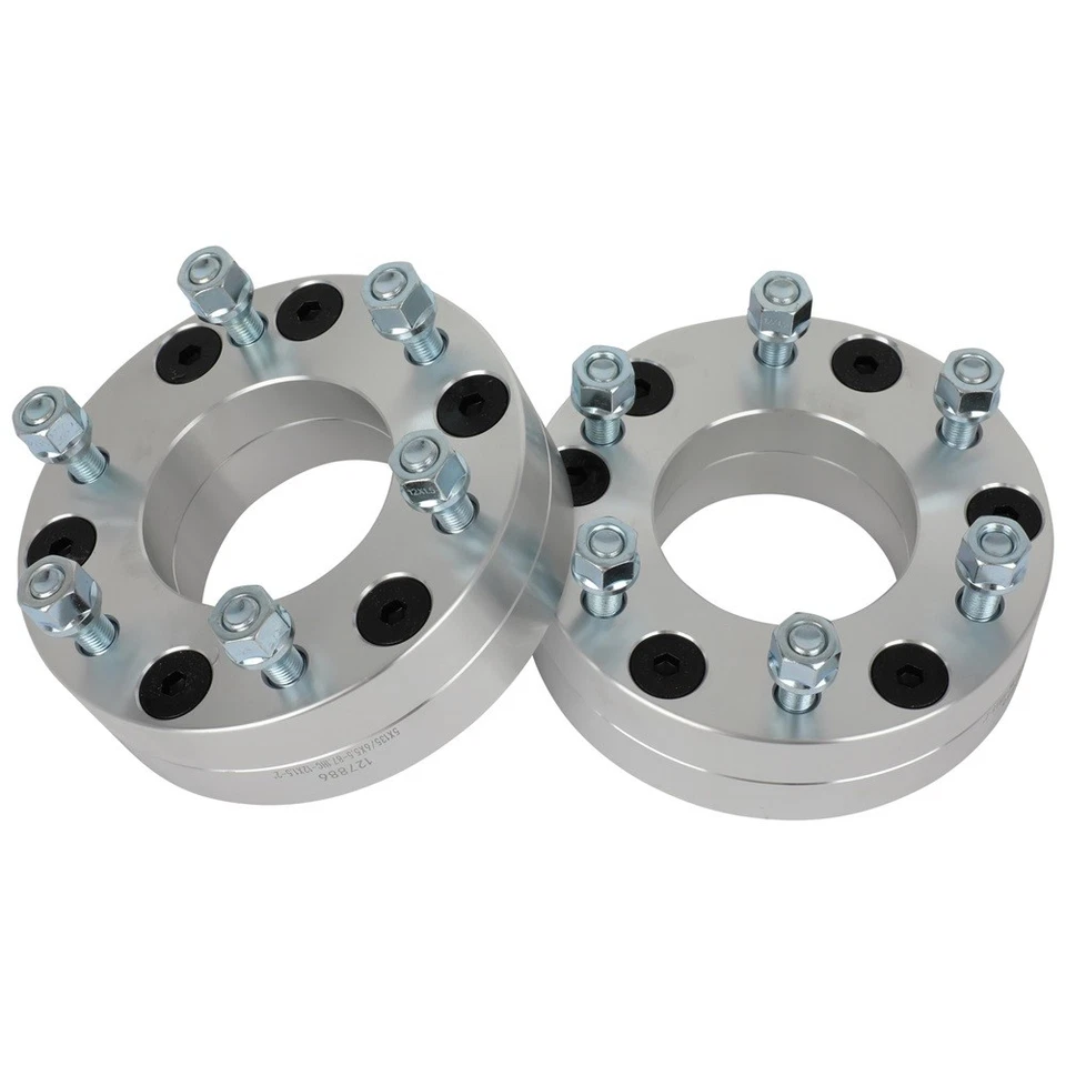 4Pcs 2" 5x135 to 6x5.5 Wheel Spacers 12x1.5 For 1997-2002 Ford Expedition F-150 Foto 2 de 4