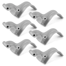 Easy-Off Aluminum (Cast) Tarp Stop w/Clevis Pins -6 Tarp Stops - 1705454