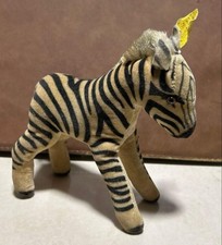 Vintage Steiff zebra stuffed toy QYDS15