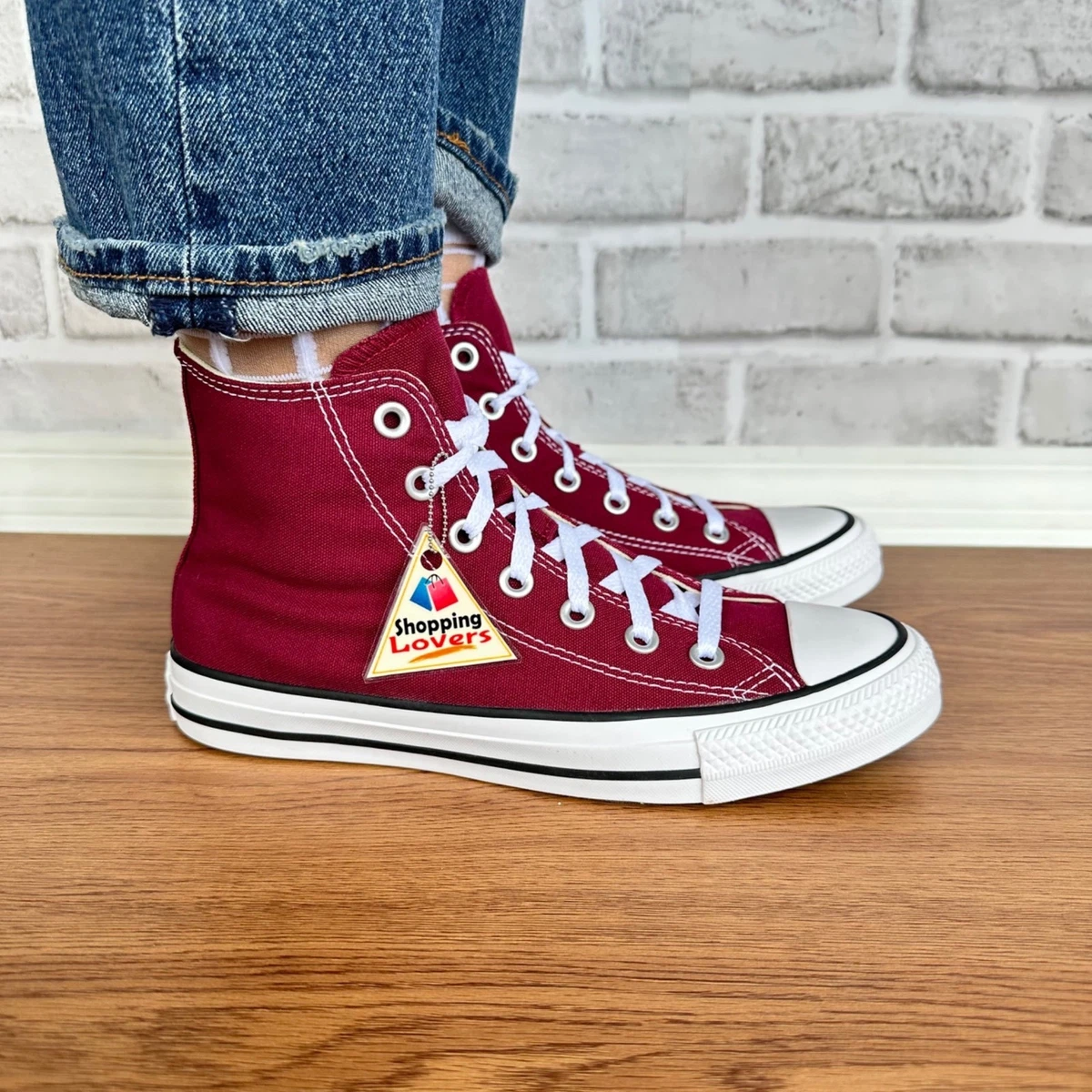 Converse Chuck Taylor All Star High Bright Crimson for Sale