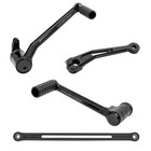 Arlen Ness 420 100 Speedliner Black Heel/Toe Foot Control Kit