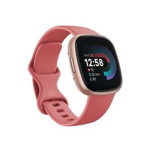 Fitbit Versa 4 Fitness Smartwatch Pink Sand FB523RGRW-US