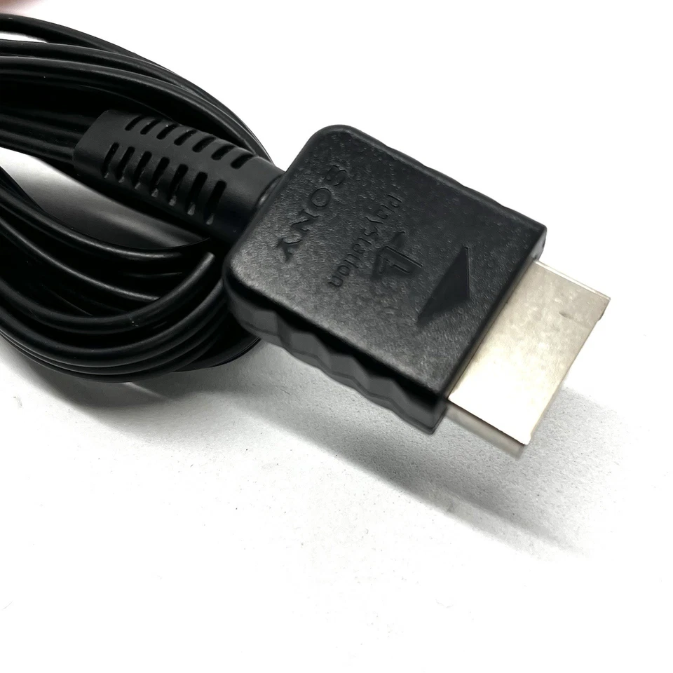 批量 官方 原始设备制造商 索尼 PlayStation 正品 AV 电缆和电源线 PS2 FAT — 第 3/3 张图片