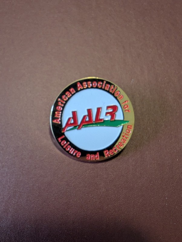 American Association For Leisure And Recreation Pin