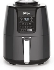 Ninja AF101 Air Fryer 4 QT Capacity 4 in 1 Roast Crisp Reheat Dehydrate Grey
