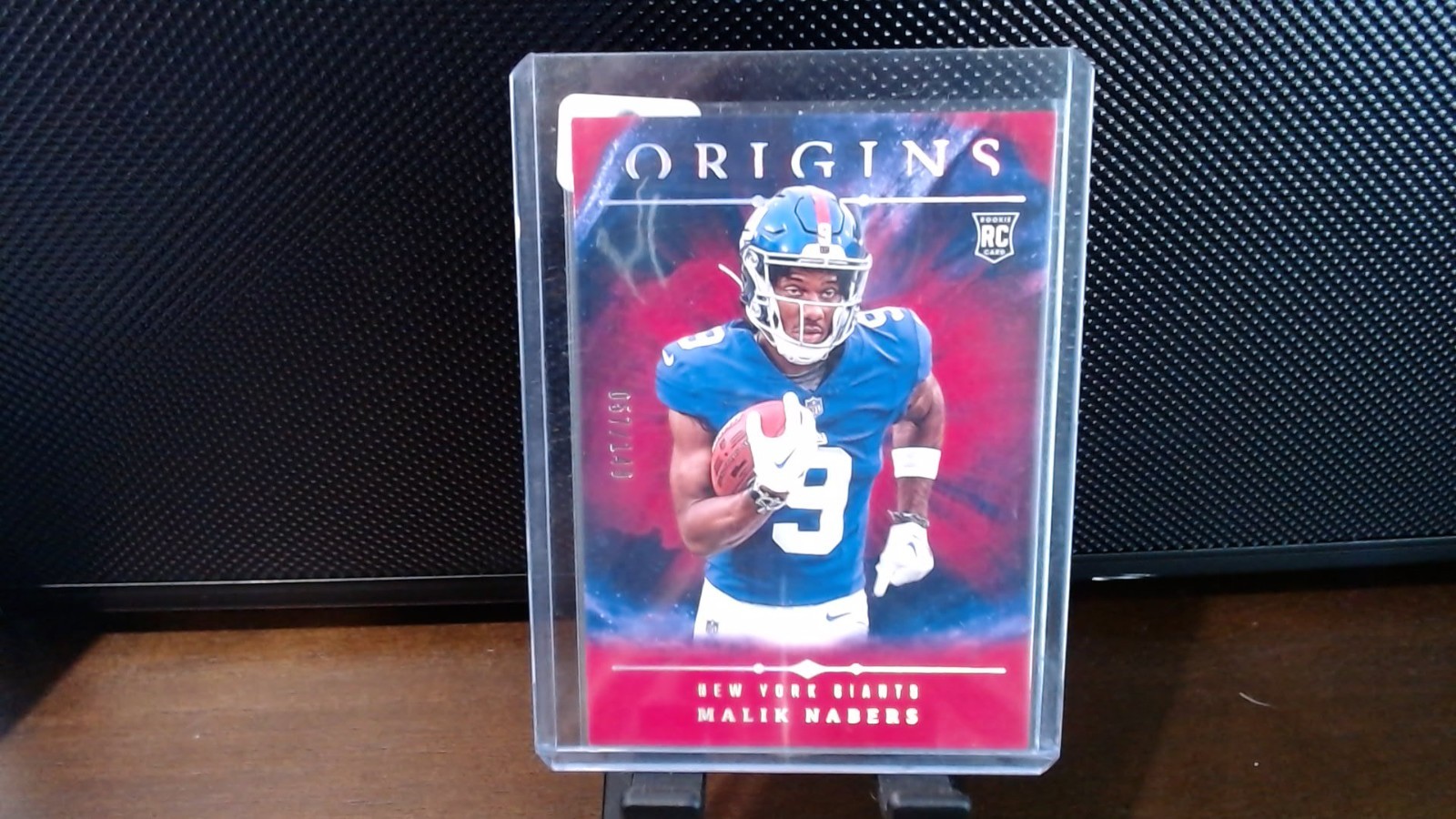 2024 Panini Origins - Rookies Malik Nabers #147 Red /149 (RC)