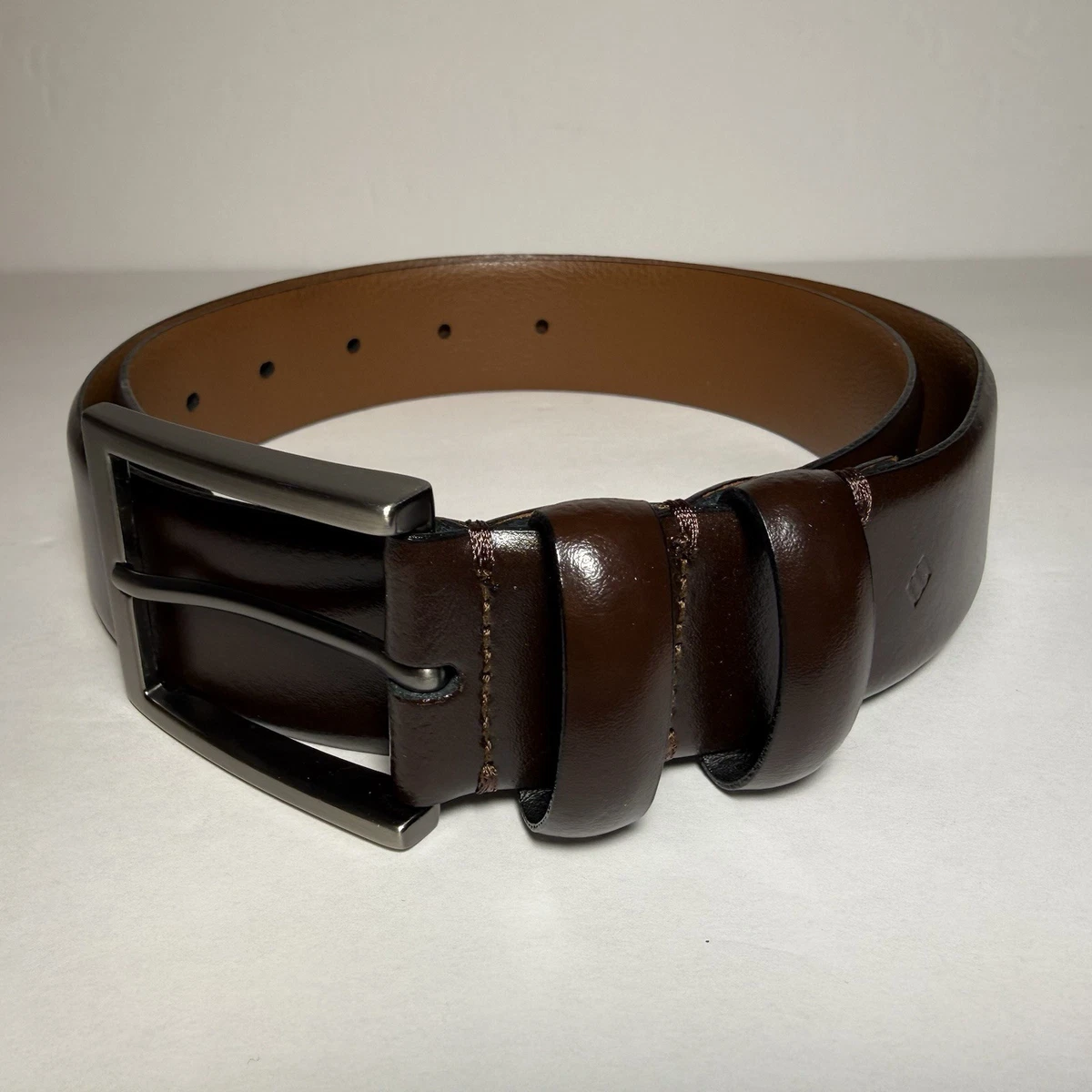 Joseph Bruce 1928 Designer Brown Leather & Suede Belt sz 32 Gorgeous il_fullxfull.3393512109_lzda.jpg main image 4