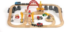 New  Sealed Brio 33097 Cargo Railway Deluxe Set  54 Piece Train Toy - NIB 