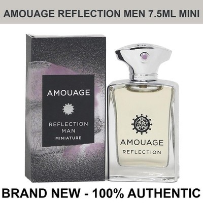 Amouage Reflection Eau de Parfum Miniature for Men 0.25 oz / 8ml - BRAND NEW