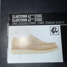 Size 11.5 Sorel Slabtown 62' Stoic Moc Toe Low Mens Shoes Khaki Bleached Ceramic