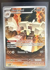 2025 Pokemon Mega Evolution Garganacl 147/132 Illustration Rare Holo