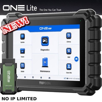  TOPDON ONE Lite 10.1'' J2534 & CAN FD & DoIP  CU Coding & Programming Scan Tool