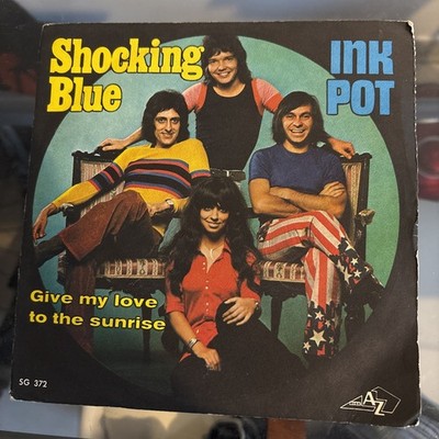 SHOCKING BLUE VINYL SCHALLPLATTE 45 TOURS, INK POT, VINYL VINTAGE