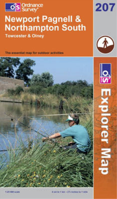 Newport Pagnell and Northampton South (Explorer Maps) (OS Explorer Map), Ordnanc