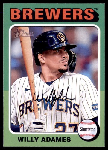 2024 Topps Heritage #155 Willy Adames | Baseball Card