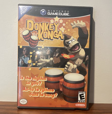 Nintendo Donkey Konga Nintendo GameCube CIB w/ Manual 2004
