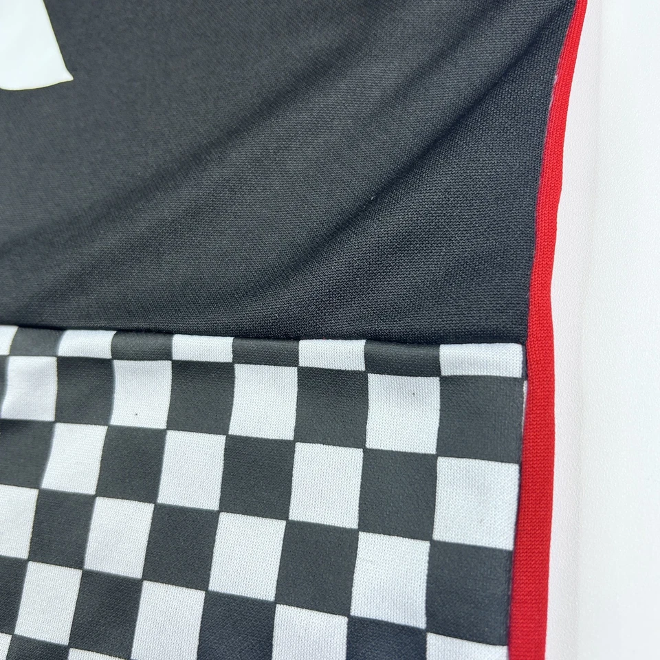 Camisa Jersey de Carreras Negra Pyramid OHB Talla XXL Roja Negra Blanca Streetwear Poli Foto 3 de 4