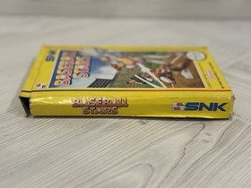 Baseball Stars (NES) Complete Box Manual Dust Sleeve SNK Rattles Untested