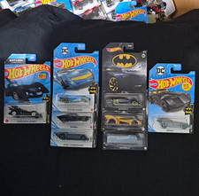 Hot Wheels Batman Batmobile Diecast Car Lot 1:64 Unopened Batman Forever More