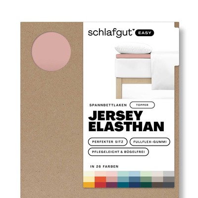 Adam Matheis Topperbezug EASY Jersey BL 160x200 cm lila
