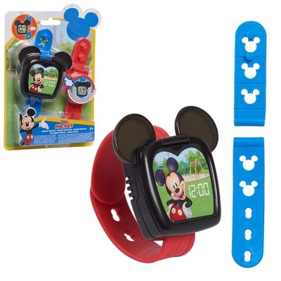 Disney Junior Mickey Mouse Funhouse Smart Watch for Kids, Large, Multicolor