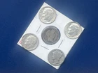 [Lot of 5] Silver Dimes 1915-1964 - 90% Silver!