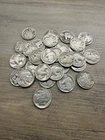 Lot Of 41 Buffalo Nickels 1919-1935 & 3 War Nickels 43P & S + 44S Good-Very Fine