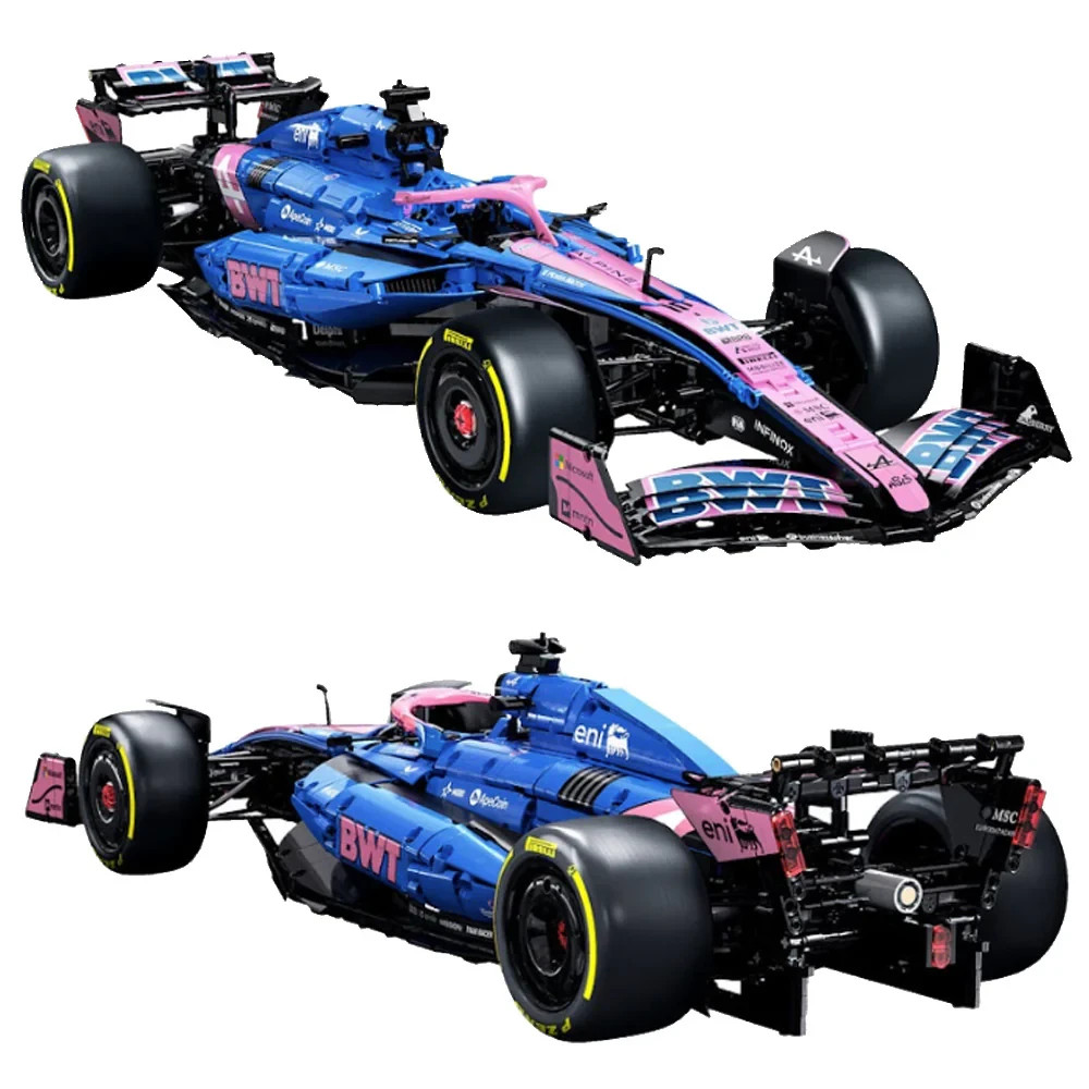 NEW CaDA C64012 BWT ALpine F1 A525 1:8 Technic Race Car 2173 PCS