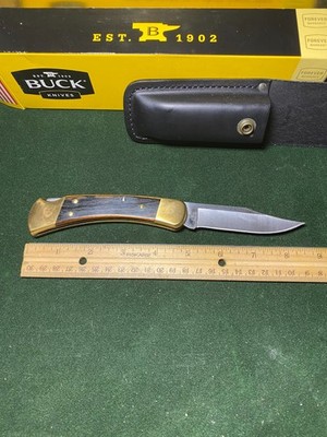 BUCK U S A HUNTER FOLDER 1981- 2002 POCKET KNIFE