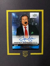 2024-25 Upper Deck Credentials Arena Experience Auto Jim Fox FCCZ