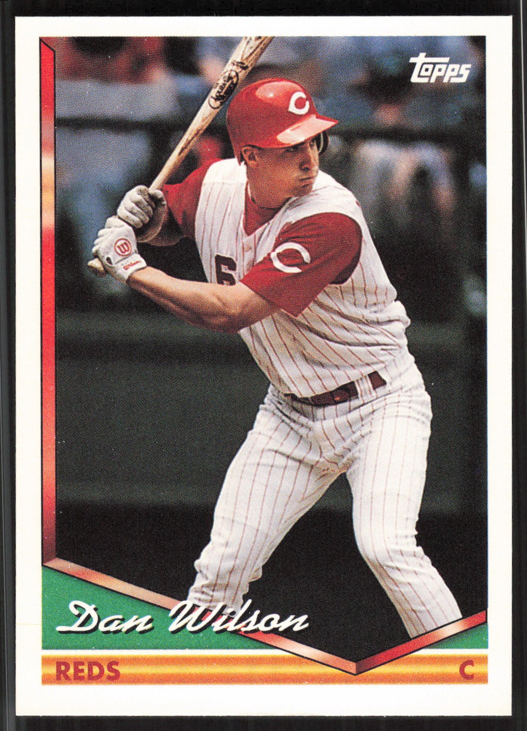 Dan Wilson, 1994 Topps, #154, Cincinnati Reds,