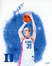 DUKE BLUE DEVILS TOBY FOURNIER SIGNED AUTOGRAPH 8x10 PHOTO PIC ACOA WOMENS 🏀 
