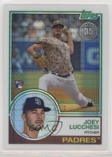 2018 Topps Silver Pack 1983 Design Chrome Update Series Joey Lucchesi #112 1h5