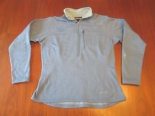 PATAGONIA 1/2 Zip Pullover Blue Women's Size Small Made in USA