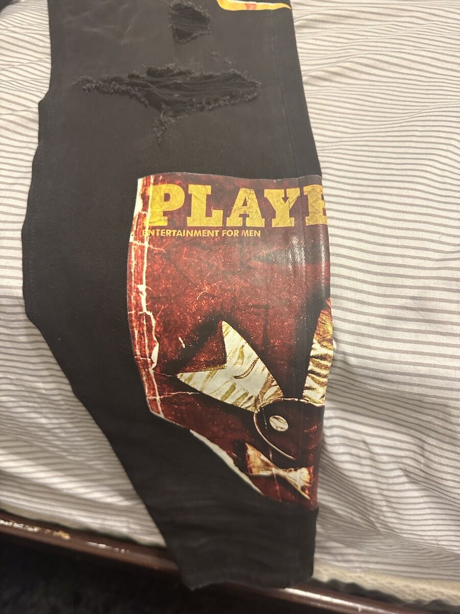 Amiri Playboy Magazine Jeans BLACK | eBay Amiri Playboy Magazine Jeans BLACK | eBay