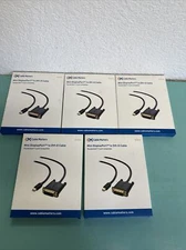 Lot Of 5 Mini DisplayPort to DVI-D,Cable Matters 101010, black,Thunderbolt