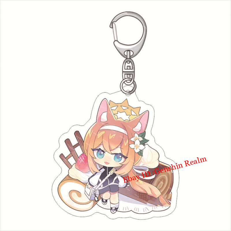 Anime Blue Archive Takanashi Hoshino Acrylic Keychain Backpack