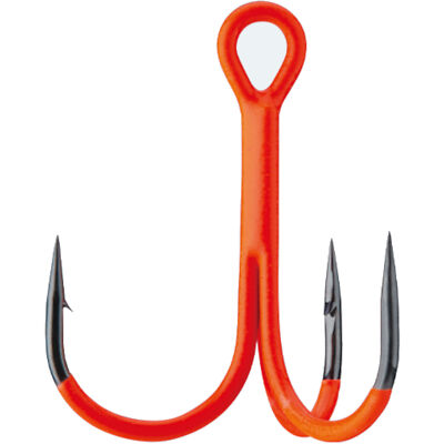 BKK UV Drillinge für Kunstköder zum Raubfischangeln, Spear-21 UVO Hooks, Haken
